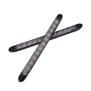 流水带转向汽车LED日行灯改装通用高亮日间行车灯中网灯防水尾灯