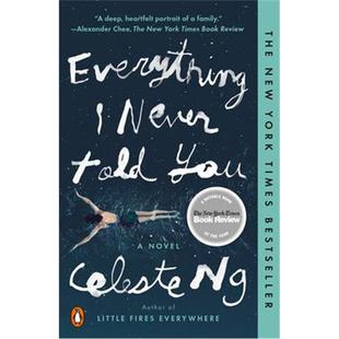 【外文书店】无声告白 英文原版小说书籍 Everything I Never Told You 伍绮诗 可搭摆渡人the glass castle别有洞天萤火虫小巷