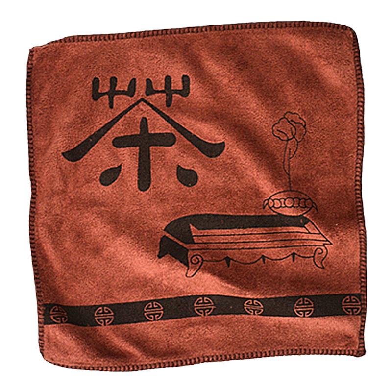 茶壶茶布茶巾吸水加厚中国风功夫禅意茶具毛巾抹布超细纤维茶桌垫