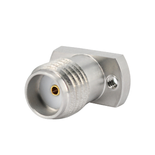 谷波互连SMA-KFD216垂直免焊接头射频同轴连接器双孔法兰 26.5GHz