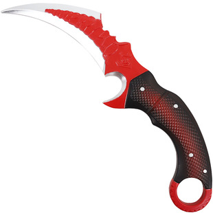 三角洲行动游戏周边赤枭爪刀PU仿真软胶匕首大号儿童玩具生日礼物