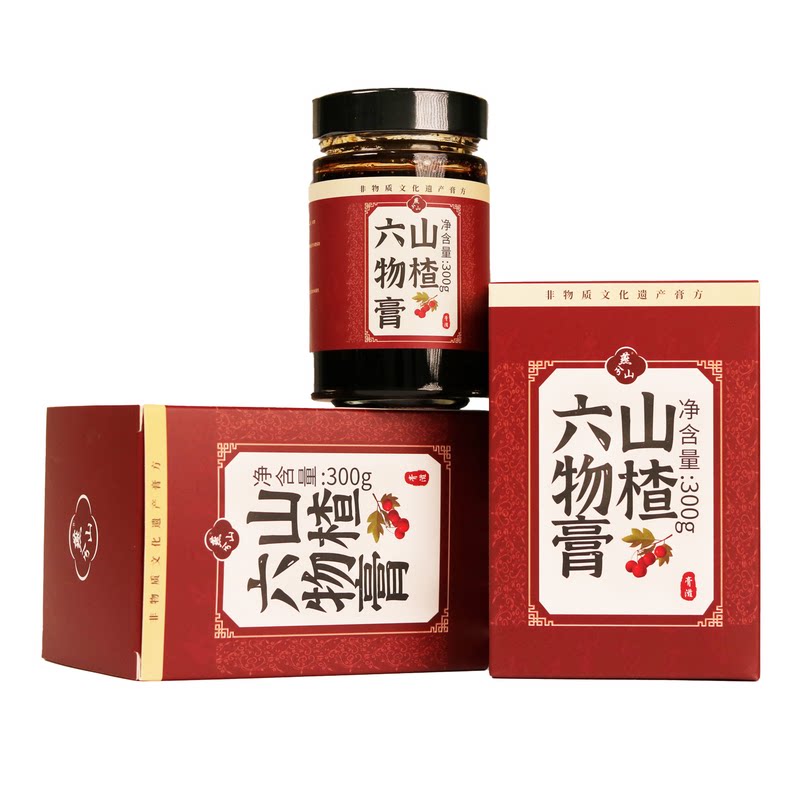 山楂六物膏300g鸡内金酸甜口感