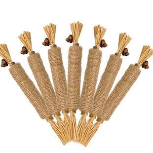 耐咬木天蓼磨牙棒猫玩具逗猫棒猫猫自嗨解闷猫薄荷球猫咪幼猫用品