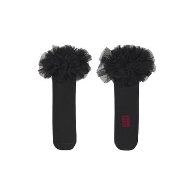 【春夏款】Happy Socks潮牌ins风百搭堆堆袜个性时尚蕾丝中筒袜