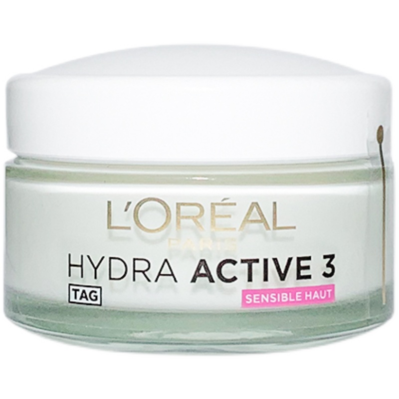 德国LOREAL欧莱雅24小时保湿日霜HYDRA ACTIVE3粉霜清爽面霜保税