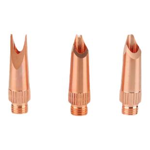 手持激光焊接机铜嘴咀麒骐麟防飞溅小坡口焊咀M16送丝管咀刻度管