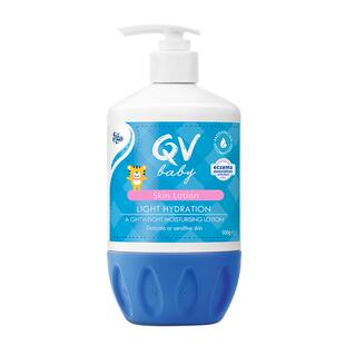 Ego QV婴儿水润乳保湿补水宝宝润肤乳轻薄好吸收桃子虎500g