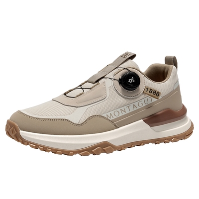 梦特娇官方旗舰增高休闲运动鞋男