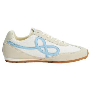 We flower德训鞋蓝色男女百搭运动休闲板鞋网面户外通勤旅游潮鞋