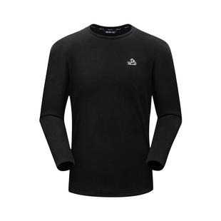 伯希和户外Polartec Micro抓绒衣男款冲锋衣内胆圆领内搭运动上衣