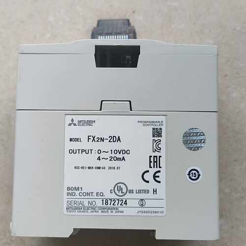 议价PLC FX2N-2DA 模拟量输模块  适用