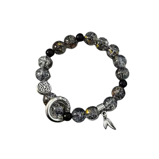 墨川 古风琉璃串珠手作女生手链小众设计情侣款手串男新中式饰品