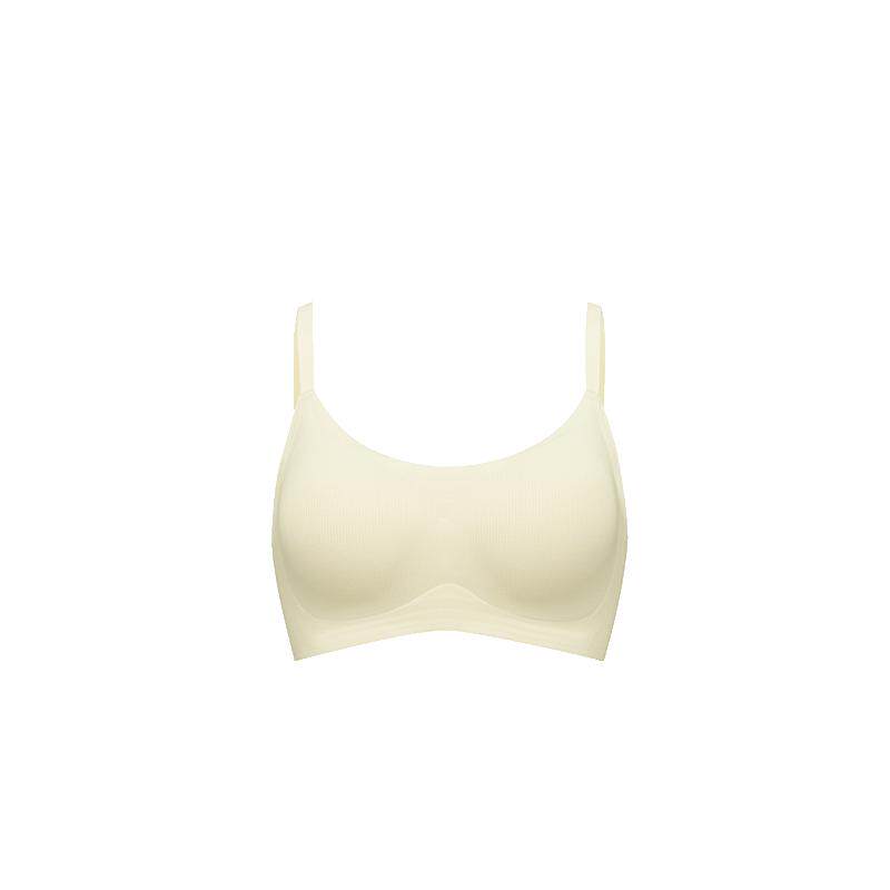 JIAOYOU蕉柚云朵天丝乳胶无痕舒适内衣可外穿小胸聚拢无钢圈文胸