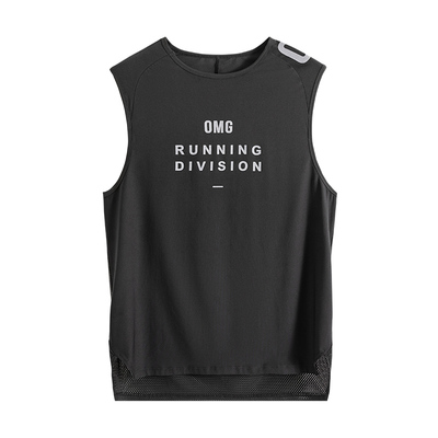 夏季运动背心omg网眼透气速干