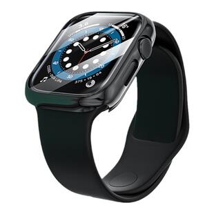 适用apple iwatch7保护壳适用苹果手表壳全包壳膜一体apple iWatch7钢化膜七代s7配件防尘表盘表套表带保护套