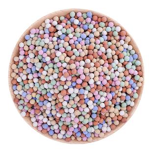 彩色陶粒颗粒花用垫底铺面石养花水培盆栽鱼缸多肉营养土专用石子