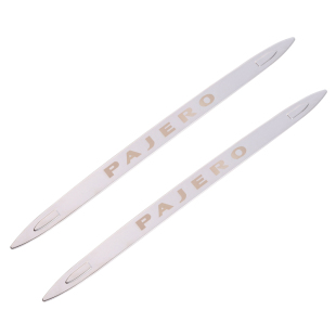 适用三菱pajero帕杰罗改装v73v87v93v97前后护角保险杠防撞条配件