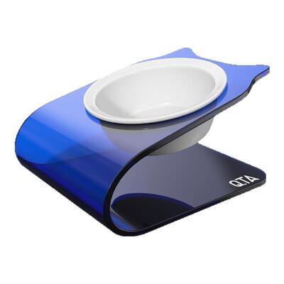 QTA宠物亚克力斜面宠物碗