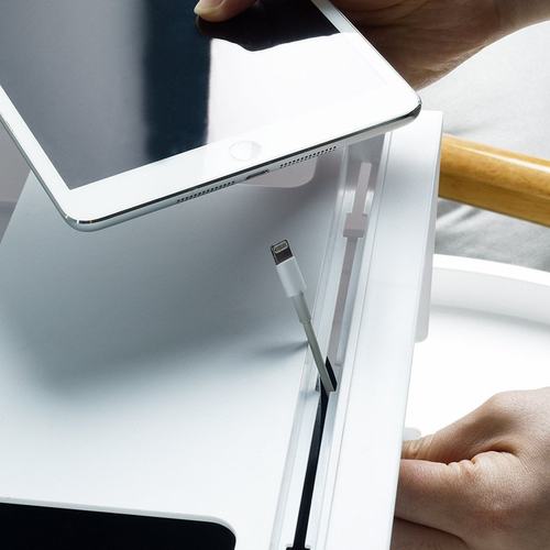 WiFi路由器收纳盒电视机镂空不挡插置物网络线板盒电视机顶盒整理