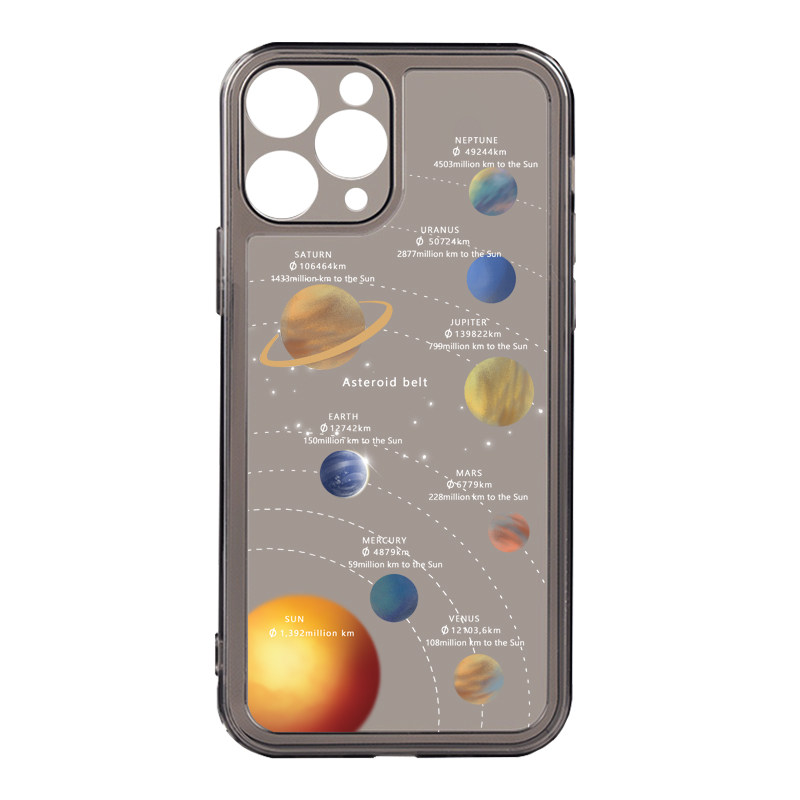 宇宙星球软壳苹果安卓简约防摔