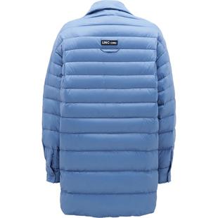 LINC金羽杰中长款轻薄羽绒服女春新款保暖外套上衣女Y23803027