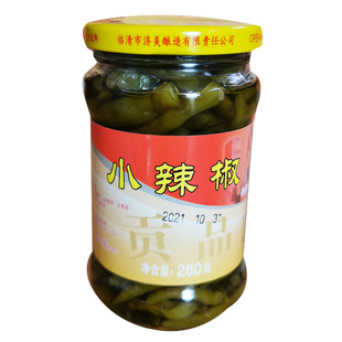 山东风味腌菜小辣椒咸菜泡菜下饭菜香辣爽口瓶装即食朝天椒包邮