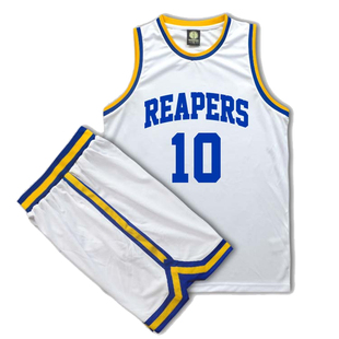 SD复古灌篮高手球衣队服湘北队10号樱木花道篮球衣篮球服套装定制