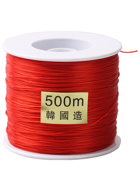 500米扁形弹力线穿水晶松紧线