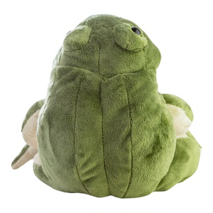 可爱生日礼物女生绿蛤蟆毛绒玩具布艺睡觉抱枕青蛙公仔玩偶大号