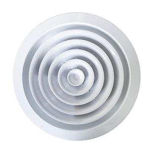 圆形散流器ABS圆形出风口旋转式新风口空调出风口防结露空调出风