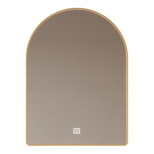 法式浴室镜复古美式智能浴室镜子卫生间洗面台中古浴室镜挂墙式