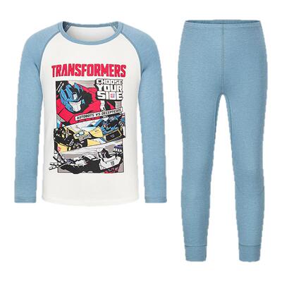 爱慕儿童小暖气吸湿发热套装