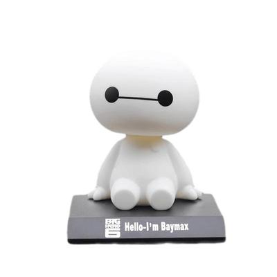 车内可爱漂亮车饰大白汽车摆件