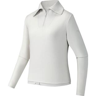 安踏出行卫衣丨优可丝加绒翻领卫衣女2025新款长袖上衣162547402