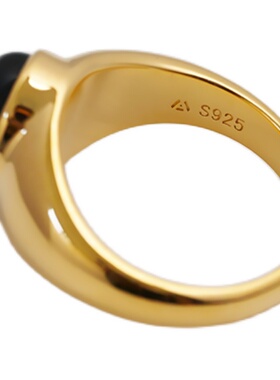 女纯银复古高级感戒指