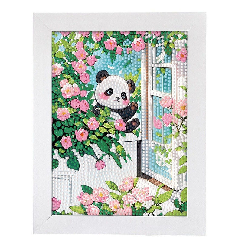 可爱猫咪狗狗钻石画儿童diy手工