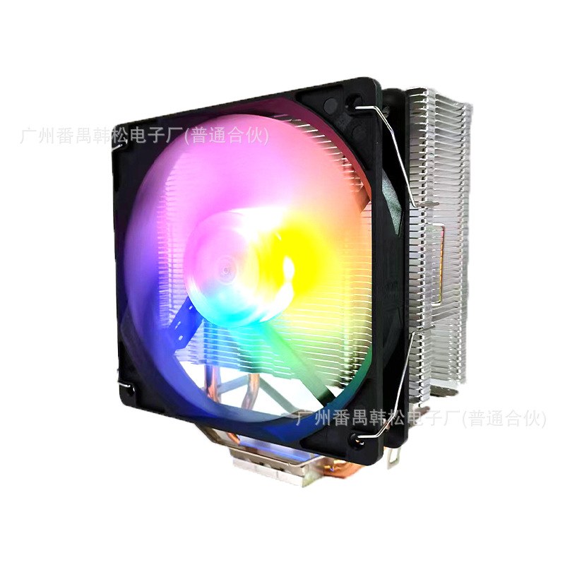 12cm4铜管cpu散热器风扇2011AMD多平台cpu风冷115X机箱