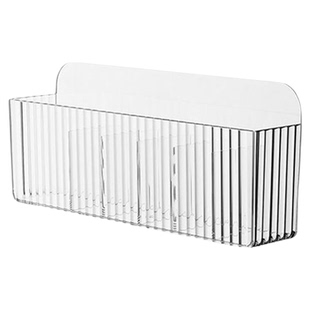 药品收纳盒柜门壁挂式免打孔透明多格家用常备急救药品置物箱