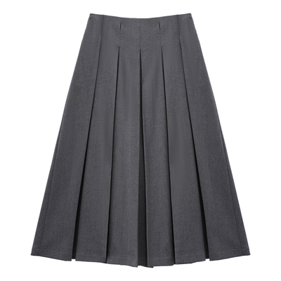 2025新款毛呢巨好看的显瘦半裙