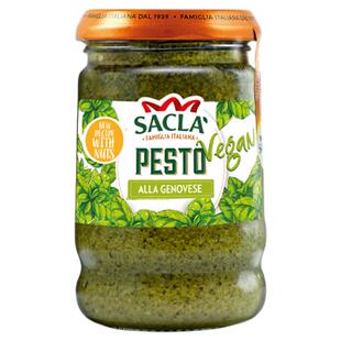 Sacla Basil Pesto Sauce萨克拉素食轻脂意大利面罗勒酱青酱