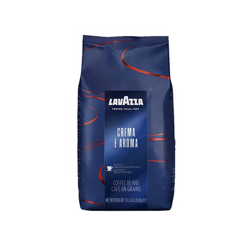 LAVAZZA拉瓦萨进口意式咖啡豆中深烘1KG*2包拼配新鲜手磨送礼优选