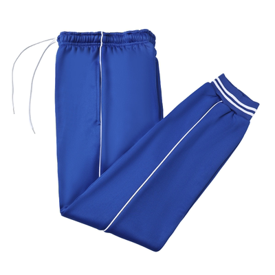 宝蓝色校服运动裤加绒加厚