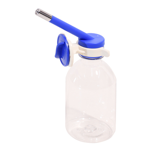 鹦鹉滚珠饮水器小鸟自动喝水器防洒防溅外置挂式水壶八哥虎皮专用