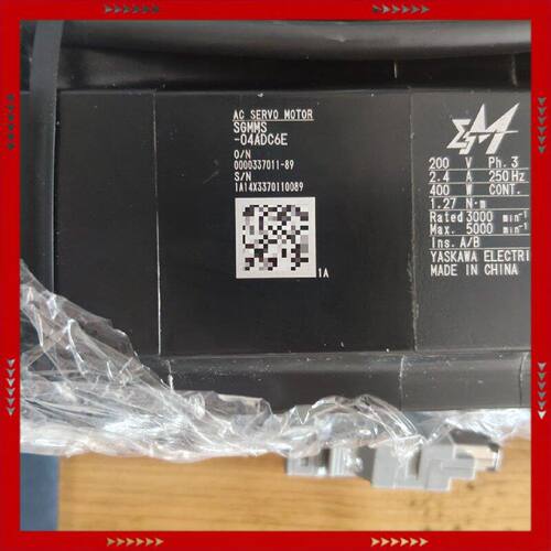 【问价】安川伺服电机SGMMS-04ADC6S。400W  议价