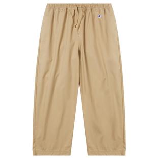 Champion冠军工装裤男2025秋新款刺绣长裤直筒阔腿裤休闲纯色裤子