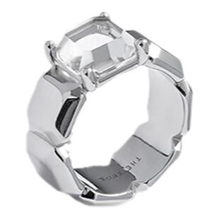 THEYKNOW水晶几何戒指轻奢天然水晶宝石系列小众设计礼物