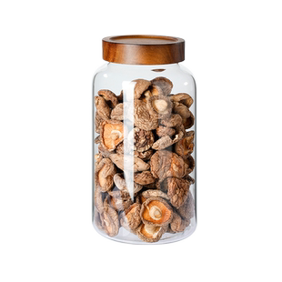 装陈皮储存罐专用玻璃罐密封瓶食品级药材茶叶罐鱼胶花胶储物罐子