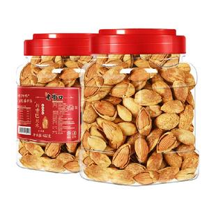 老街口巴旦木奶香杏仁每日坚果干果扁桃仁罐装孕妇休闲零食年货