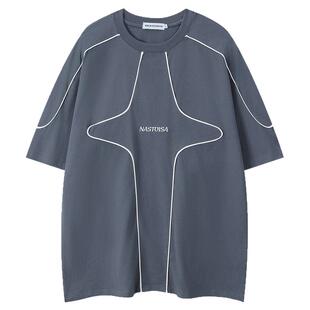 From Mars Five-pointed star T-shirt from all directions