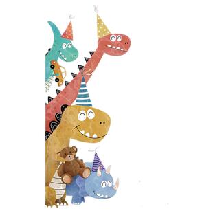 可爱卡通门贴纸木门翻新自粘墙纸壁纸儿童墙贴3d立体卧室墙壁贴画